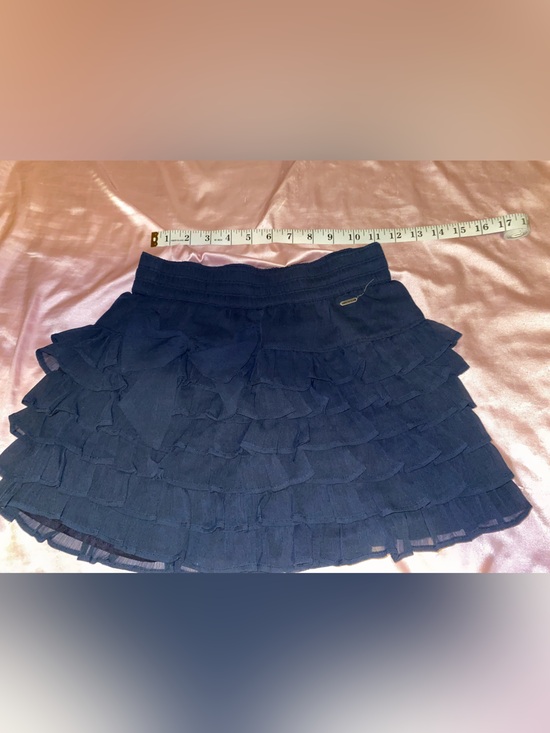 Hollister Dresses & Skirts - Hollister Navy Ruffle Skirt